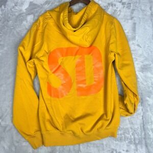 Soccer Mens San Diego FC Hoodie Mens S/P Yellow Orange SD Pullover